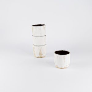 Czarka ceramiczna biało granatowa 300ml z kolekcji Kosmos
