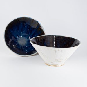Misa ceramiczna ramen granatowa z kolekcji KOSMOS