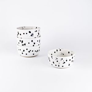 Misa ceramiczna łaciata z kolekcji fryga